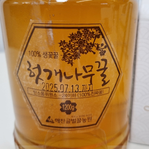 헛개나무꿀 1.2kg (100%숙성생꿀)