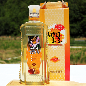 아카시아 튜브꿀2kg (100%숙성생꿀) 25년 햇꿀