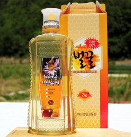 아카시아 튜브꿀2kg (100%숙성생꿀) 25년 햇꿀