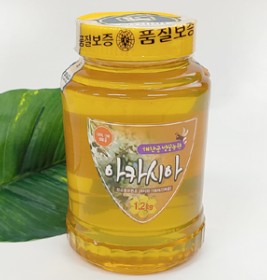 아카시아꿀 1.2kg (100%숙성생꿀)