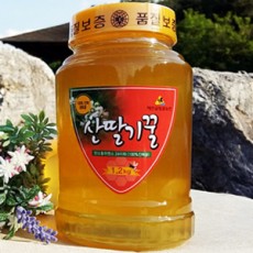 산딸기꿀 1.2kg (100%숙성생꿀) 2025년 햇꿀