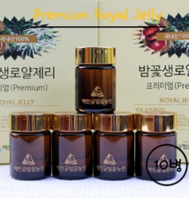 [국내산] 밤꽃생로얄제리프리미엄50g x 10병(선물용 박스포장)