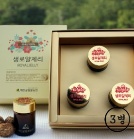 [국내산] 생로얄제리50g x 3병(선물용 박스포장)