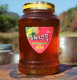 피나무꿀2.4kg(숙성생꿀)(100%숙성생꿀)