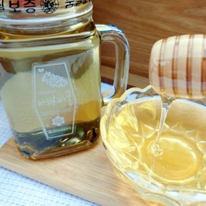 아카시아 핸들 컵꿀 550g (100%숙성생꿀) 25년 햇꿀