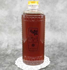 국내산 산딸기 튜브꿀 1000g(1kg) (100%숙성생꿀)