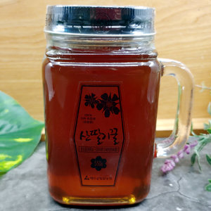 산딸기 핸들컵꿀 550g (100%숙성생꿀)