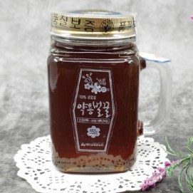 국내산 약용 핸들컵꿀 550g (100%숙성생꿀)